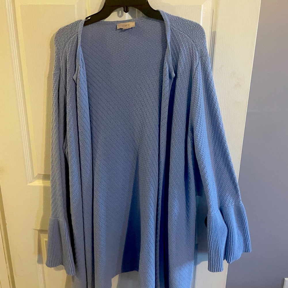 Loft open cardigan sweater XL